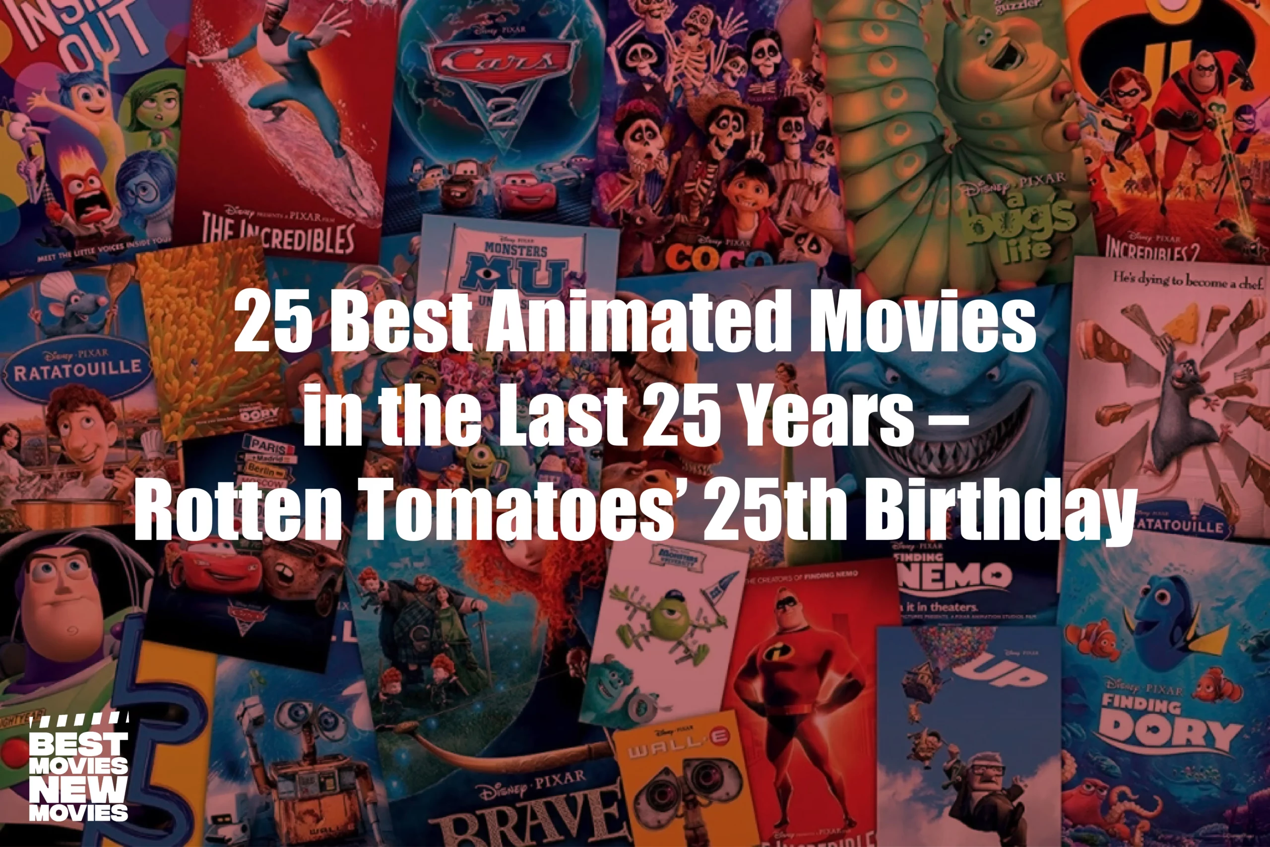 25 Best Animated Movies in the Last 25 Years – Rotten Tomatoes’ 25th Birthday